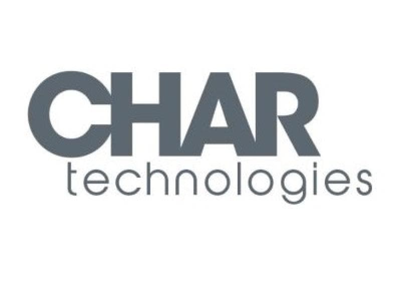 CHAR Technologies wordmark for the biocarbon steel report